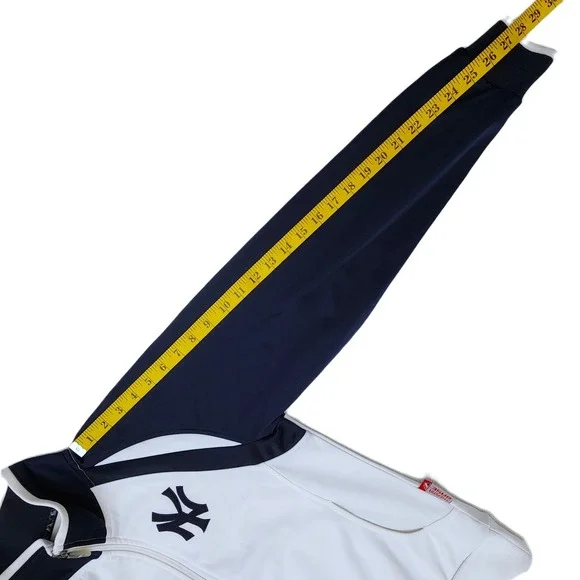 Therma Base Majestic New York Yankees MLB Baseball Full Zip-Up Jacket Sz S - Picture 7 of 11